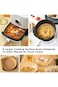Home-Brand Home Brand 100Pcs Air Fryer Disposable Paper Liner, Air Fryer Liners Square, Baking Pape