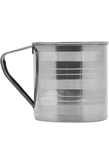 Raj 8 cm Stainless Steel Touch Mug Silver-STM008
