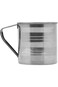 Raj 8 cm Stainless Steel Touch Mug Silver-STM008