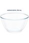 BOROSIL BOROSILICATE ROUND GLASS MIXING BOWL OVEN SAFE MIXING BOWL GLASS SERVING BOWL 350 ML