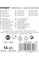 Unique Industries Ivory 32363/U Square Paper Plates, 14ct, 9" x 9