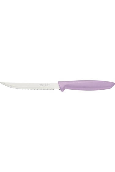 Tramontina Plenus 5 Inches Steak and Fruit Knife with Stainless Steel Blade and Purple Polypropylen