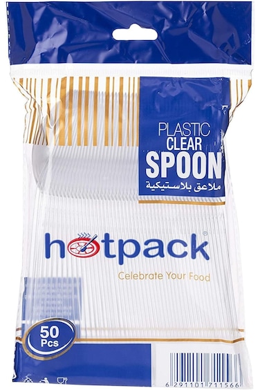 Hotpack Disposable Spoons 50 Pieces