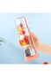 LFRNZS - Fruit Infuser Water Bottle, Collapsible Straw, Water Bottle with Straws, Simply Modern Wat