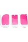 1 PCS Pastry Butter Scraper Cutter Baking Cake Decorating Tools 3-piece-Rose Red