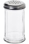 Excellent Houseware Traditional 300ml Glass Icing Sugar Dispenser Serving Bottle with Metal Top