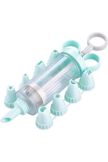 Royalford Baking Cream Pump-9Nozzles1x48