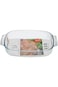 ALSAIF Glass Oven Tray with lid is designed for cooking all types of meals and is easy to clean.Gre