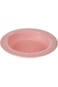 Shallow BD-WS-10(Pink) Wheat Straw Tableware Set- Plate Spoon Fork-Pink