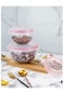 Betty Crocker Round Storage Container,Transparent &amp; Red,1500Ml,BC5009