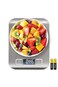 SKY-TOUCH Digital Kitchen Scale, Multifunction Food Scale With LCD Display Stainless Steel Platform