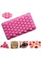 COOLBABY Silicone Heart Shaped Chocolate Mold, 55 Holes Non-stick Baking Mold Tray for Hot Chocolat