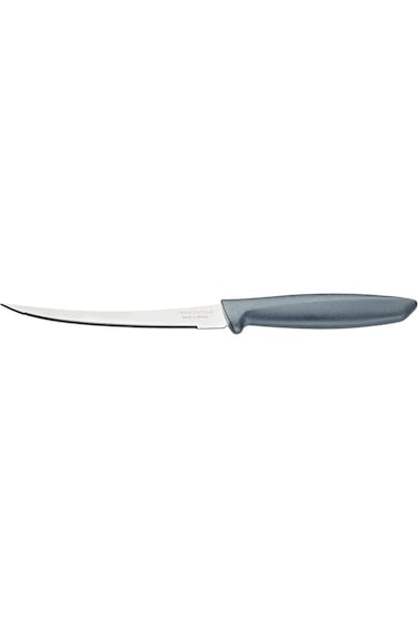 Tramontina Plenus 5 Inches Tomato Knife with Stainless Steel Blade and Gray Polypropylene Handle