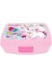 Lulu Caty Kids Plastic Lunch Box, Pink