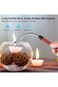 Electric Arc Bbq Lighter Rechargeable Windproof Flameless Igniter 360 Degree Rotating Flexible Neck