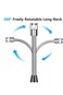 Electric Arc Bbq Lighter Rechargeable Windproof Flameless Igniter 360 Degree Rotating Flexible Neck