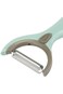 Parfait Ergonomic Design Durable Two Way Peeler Taupe and Blue HB2001CCA