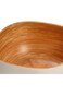 Felli Melamine and Bamboo Salad Dressing Bowl White and Brown 180ml Y1K120100-PH051-H