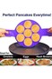 Biki Silicone Pancake Mold, Nonstick Mini Pancake &amp; Fried Egg Ring Maker
