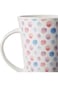 Shallow Porcelain Tea/Coffee Mug, Multi-Colour, 550 g, BD-MUG-53(D2)