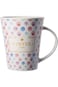 Shallow Porcelain Tea/Coffee Mug, Multi-Colour, 550 g, BD-MUG-53(D2)
