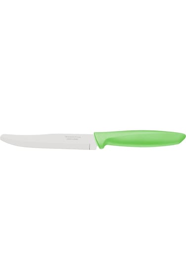 Tramontina Plenus 5 Inches Fruit Knife with Stainless Steel Blade and Green Polypropylene Handle