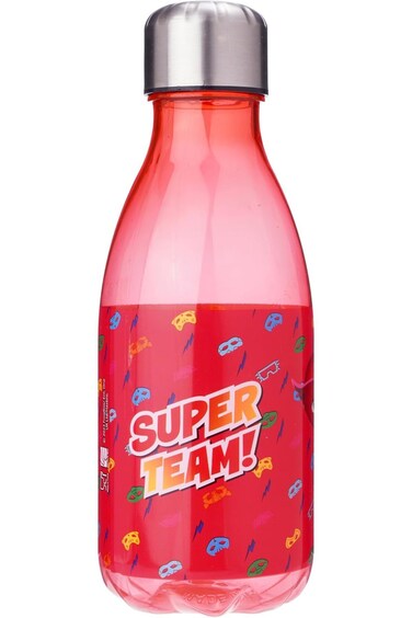 Pjmask Water Bottle, 500 ml Capacity, Transparent