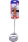 BRITISH CHEF Stainless Steel Ladle Spoon  Wooden Handle   Heavy Duty Soup/Gravy Ladle   Long Handle