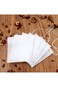 Romica Disposable Drawstring Filter Paper Tea Bags (Pack of 100,5.5 x 7cm)