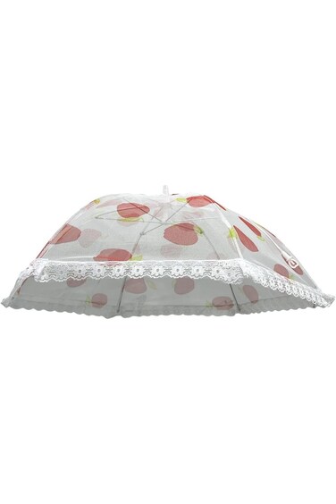 RAJ STYLISH ROUND NYLON FOOD COVER 18", HKFC003, FOOD COVER, SWEETS COVER, SNACKS COVER
