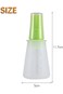 SOWUGI Kitchen Tools Silicone Rubber Oil Dispenser Bottle Brush with Basting Flapjack 2 Pcs