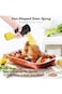 Oil Spray Bottle Transparent Refillable Oil Dispenser for Cooking Air Frying Grilling Baking Roasti