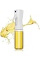 Oil Spray Bottle Transparent Refillable Oil Dispenser for Cooking Air Frying Grilling Baking Roasti