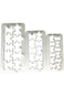 Puzzle Shape DIY Cookie Cutter Cake (White, 3 Pieces)