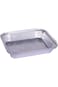 Hotpack Aluminium Container W/Lid Rectangle 1200ml 10Pcs