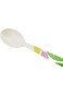 Ecoware Bamboo Fibre Spoon - 31x6.6cm - Leaves Design, BD-BF-36