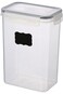 Felli Rectangular Food Storage Container with Chalkboard Clear 2 Liter PP + SILICONE