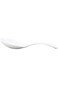 Shallow Round Serving Spoon - 25Cm- White (Mcs-5015-Wh)