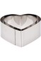 Harmony 2Pc Set Ss Cookie Cutter Heart Shape