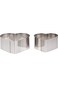 Harmony 2Pc Set Ss Cookie Cutter Heart Shape
