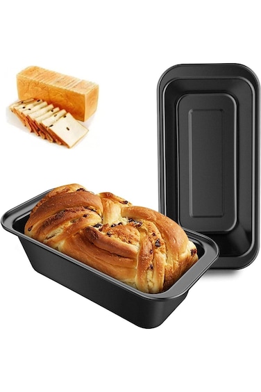 قالب خبز محمص من الفولاذ الكربوني غير اللاصق من شوواي، قالب خبز مستطيل، قالب خبز كيك، قالب خبز رغيف