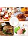 100 PCS Food Labels for Buffet, 3.5 x 6.5 CM Blank Food Flags for DIY, Wooden Flag Sticks, Fruit Sa