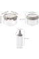 Oasisgalore 12Pcs Mini Plastic Sauce Squeeze Bottle Outdoor Dressing Containers Barbecue Kitchen Ac