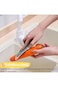Excefore Silicone Vegetable Brush Potato Scrubber - Flexible Kitchen Cleaning Brush Set for Fruits,