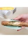 Excefore Silicone Vegetable Brush Potato Scrubber - Flexible Kitchen Cleaning Brush Set for Fruits,