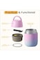 bpa Stainless Steel Soup Pot - Vacuum Insulated, Leak-Proof Food Flask, Hot &amp; Cold Meal Container,