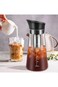 AZONY Cold Brew Coffee Maker, 1200ml Iced Coffee Maker with Removable 304 Stainless Steel Fine Mesh