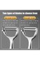 TERRIFI Vegetable Peeler Potato Peelers for Kitchen Y-Shaped Stainless Steel Peeler with Ergonomic