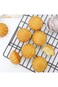 CHEFMADE Mini Madeleine Cake Pan Set, 3-Inch 4Pcs Non-Stick Spherical Shell Madeline Bakeware for O