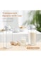 Lenamos 2 Pcs 17OZ/500ml Each Carton Water Bottle Clear Square Milk Bottles Plastic Coffee Milk Car